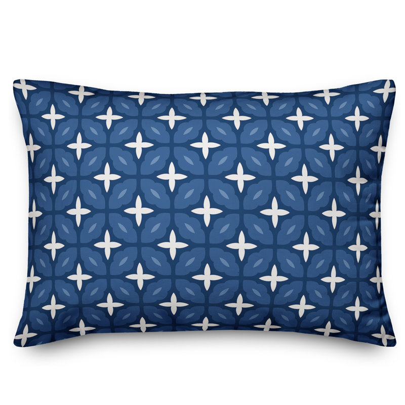 Geometric Throw Pillow, Gray