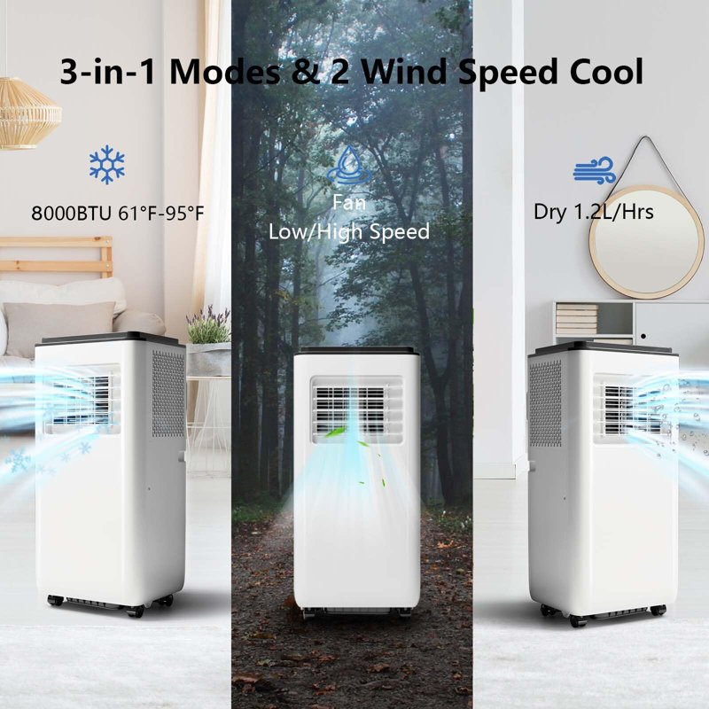 Zstar 8000 BTU Portable Air Conditioner