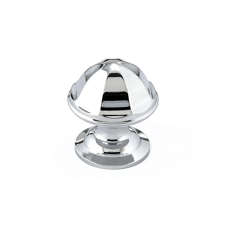 Expression 1 1/8" Diameter Round Knob, Chrome