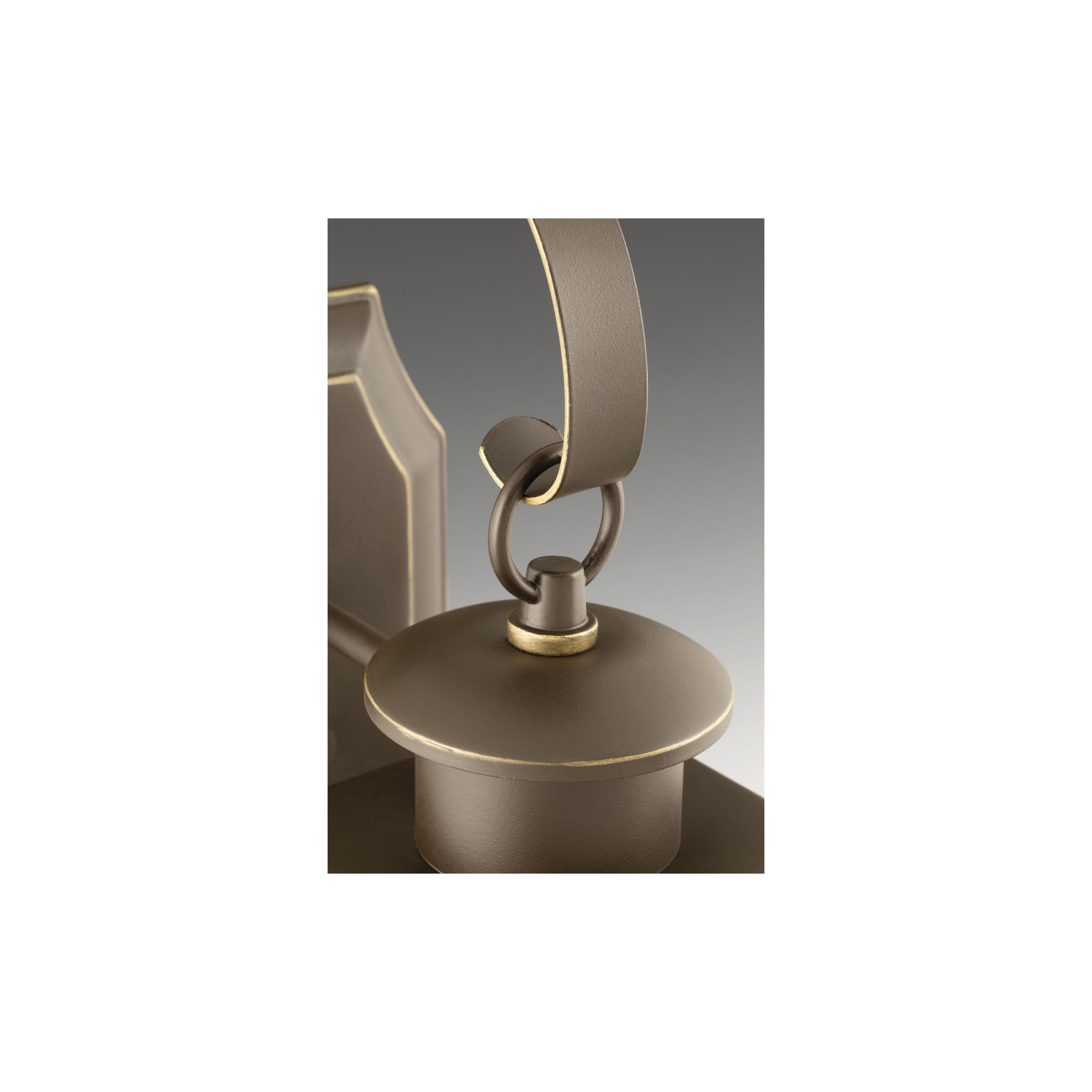 Calais Single Light Empire Outdoor Wall Light, Antique Bronze
