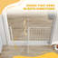 Barrière extra large pour animaux fixée par pression pour chien