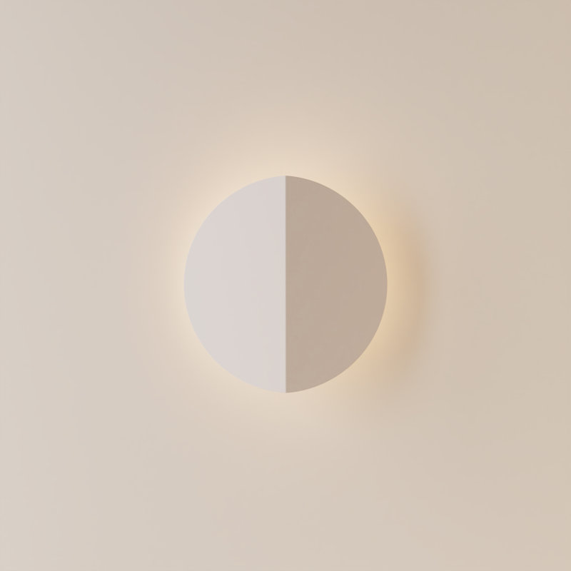 Lune Wall Sconce, Stone