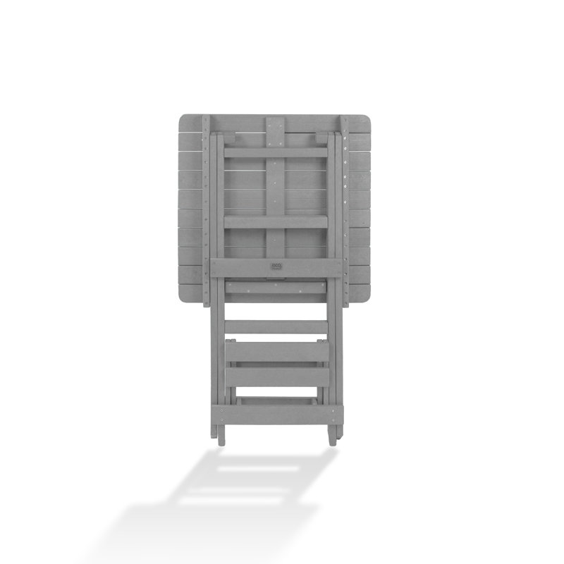 Patagonia Folding Outdoor Bar Table, Gray