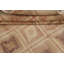 Tapis beige / ivoire / brun en laine noué à la main de conception unique 7 pi 9 po x 10 pi 3 po Kashkoli