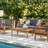Mcclurg Teak Sofa Seating Group with Cushions-4820101-85007154