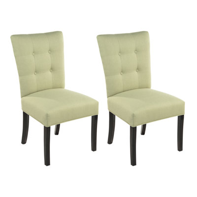 18'' H Tufted Upholstered Side Chair
