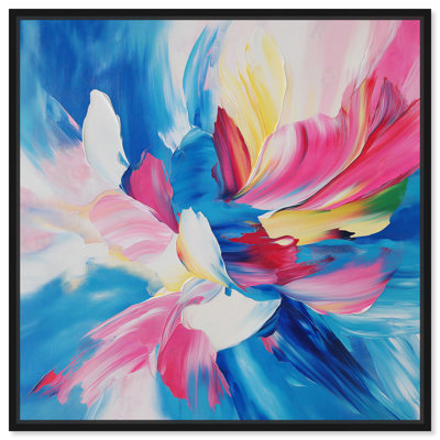 Art Remedy Colorful Abstracts Canvas Whimsical Whirl