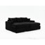 Canapé modulaire moderne en velours côtelé avec coussins - 82 po x 56 po x 31 po Modern, 82 po x 56 po x 31 po-13622203