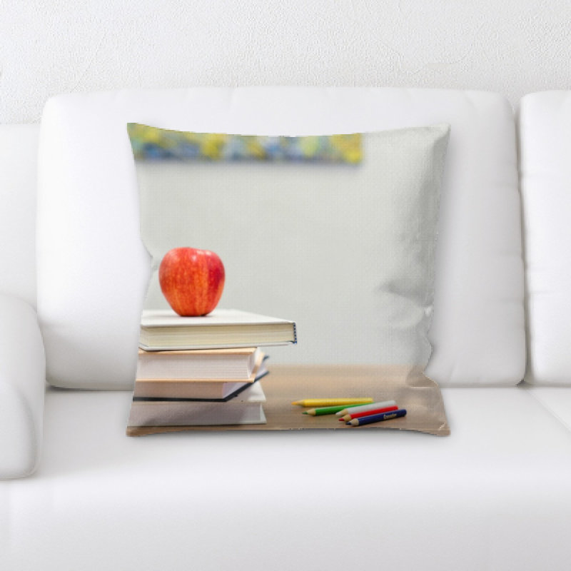 Microsuede Reversible Throw Pillow