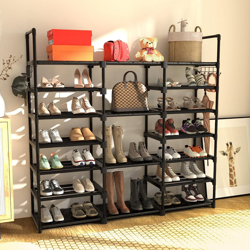 35 Pair Stackable Shoe Rack