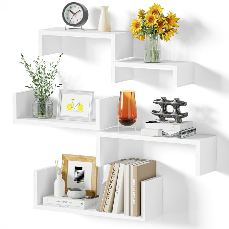Floating Shelf, White