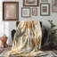 Beige terreux - couverture sherpa de qualité supérieure 1 pièce-101983399