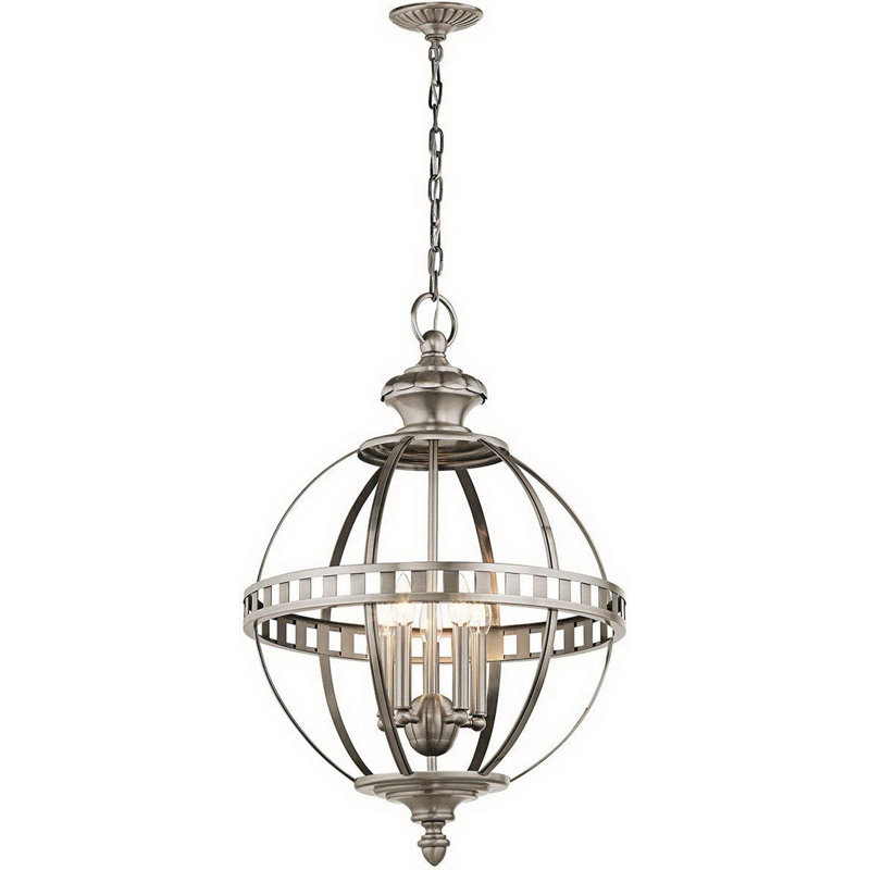 Nicollet 5 - Light Dimmable Globe Chandelier