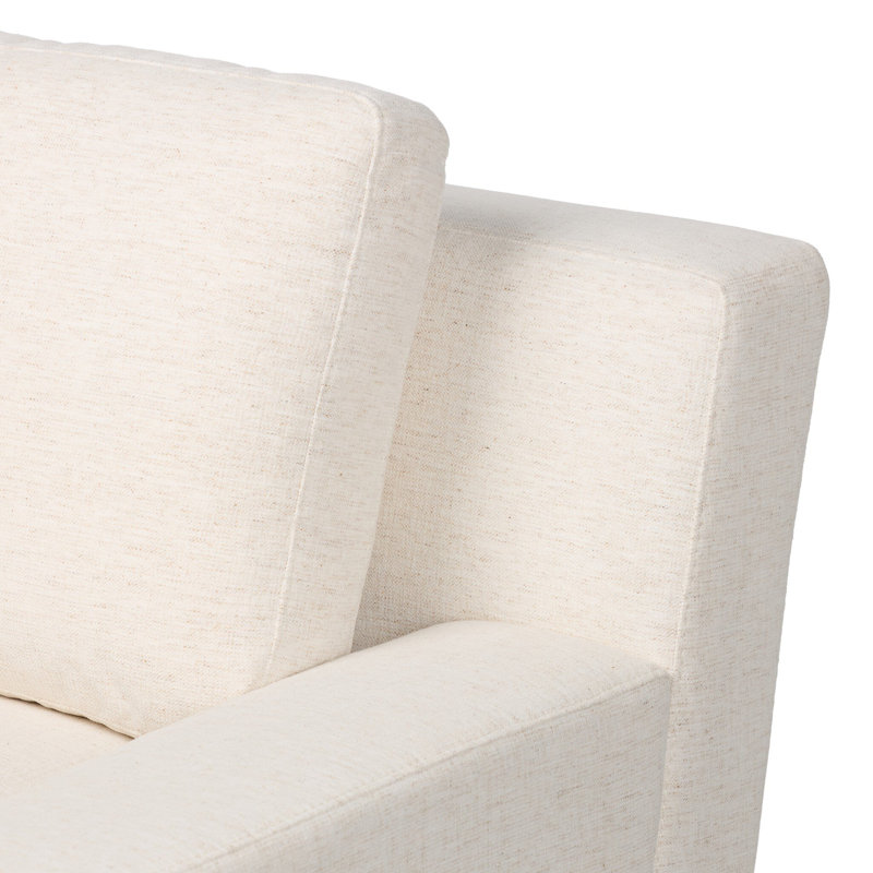 Yelena Sofa, 33" H x 89" W x 41" D, Crypton Nomad Snow