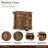  Villa Valencia Wood Bedside Chest