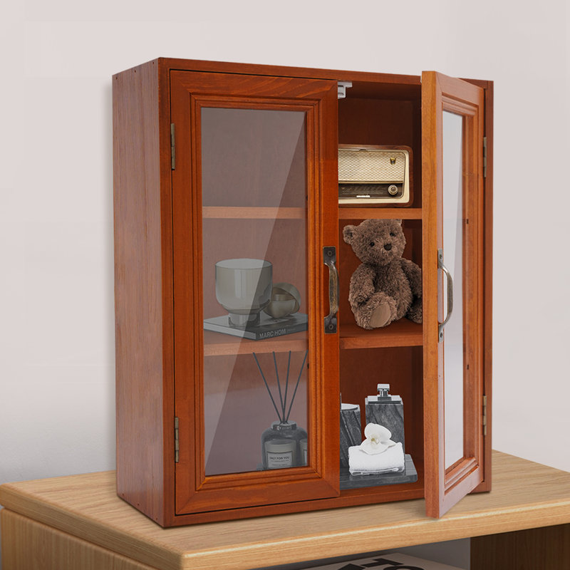 Armoire de rangement en bois 3 portes