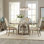 Affinity FivePiece Extendable Solid Wood Dining Set