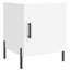 Abeda 40cm W Iron Bedside Table-944841233