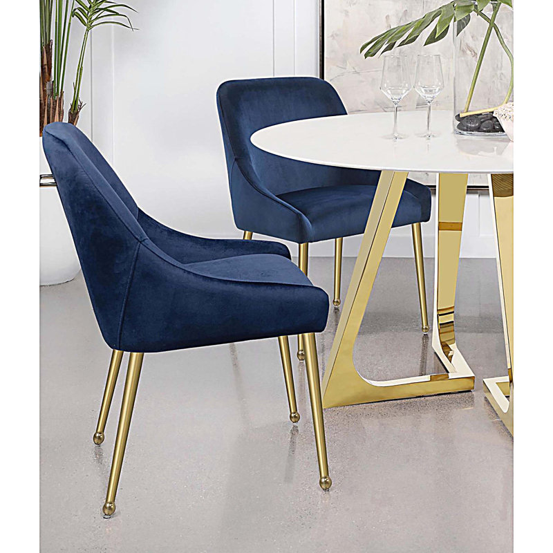Chaises de salle à manger rembourrées (ensemble de 2)