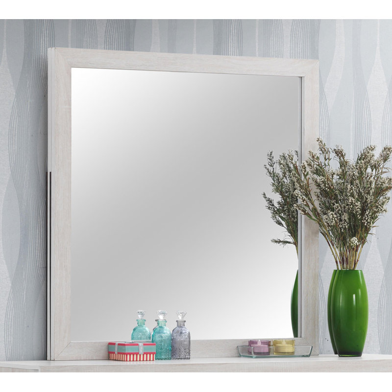 Miroir de commode Luxury Luxury, Ivoire ivoire
