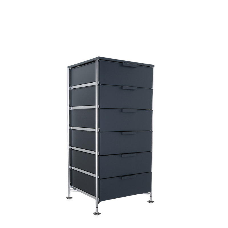 Mobil Drawer Storage, Translucent Ice, 2 Hi, Without Wheels