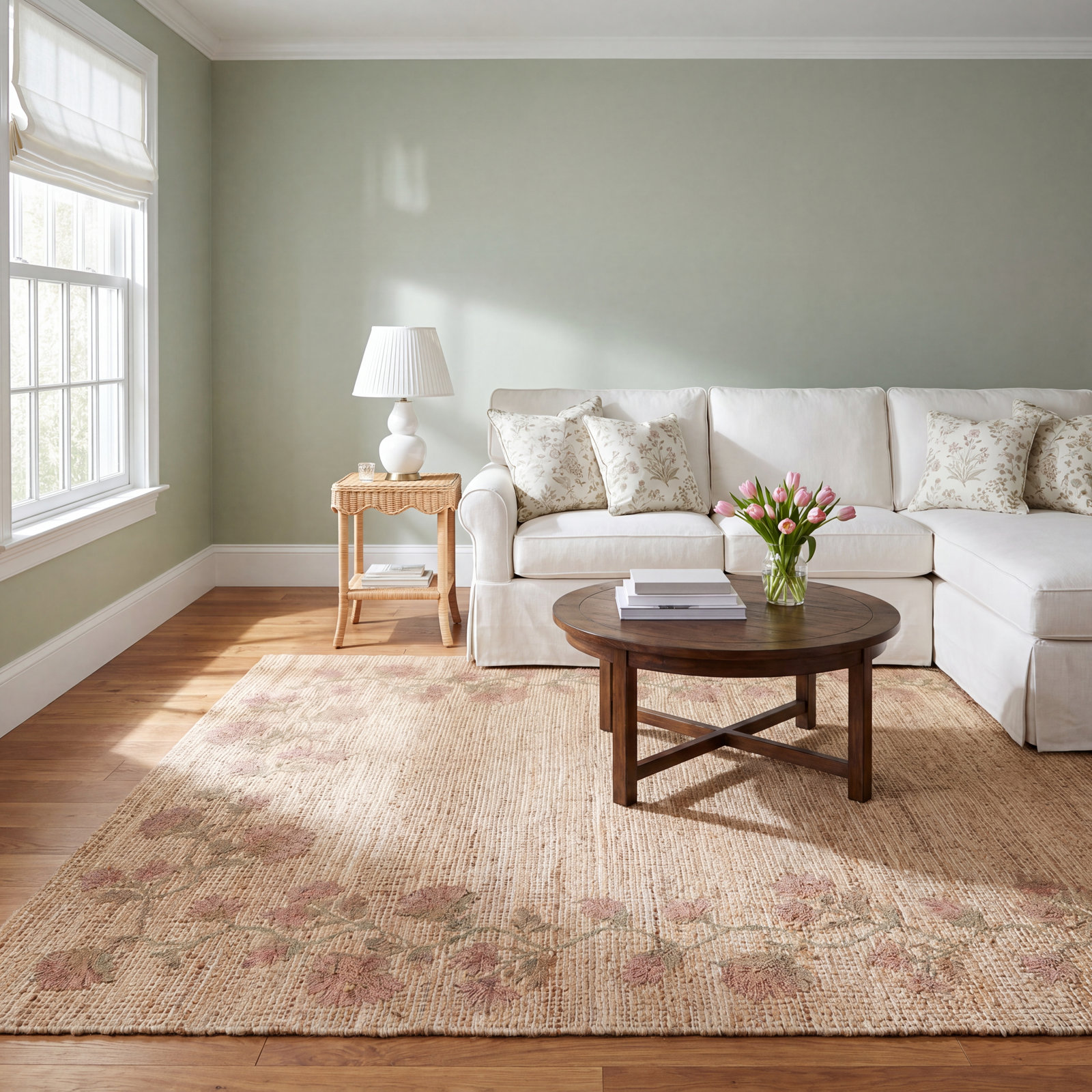 Rue Natural / Multi Area Rug, Rectangle 7'6" x 9'6"