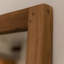 Miroir pleine grandeur rectangulaire en bois massif