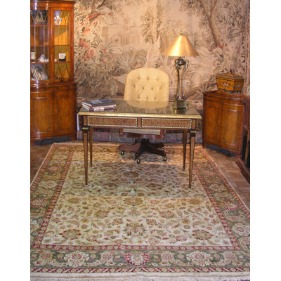 Fitz Wool Oriental Indoor Rug