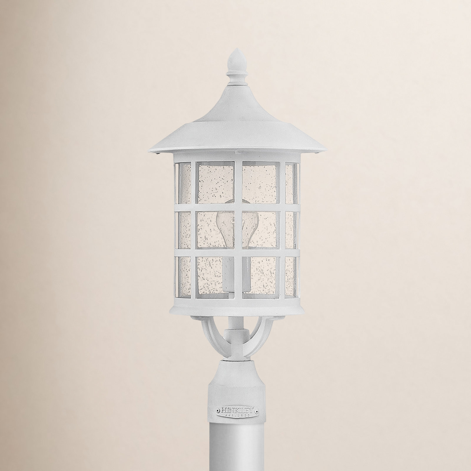 Freeport Seeded Outdoor Pier Mount Light