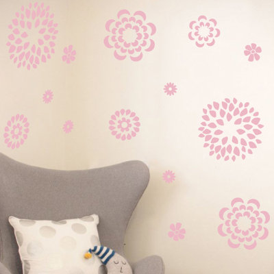 Plants & Flowers Non-Wall Damaging Wall Decal