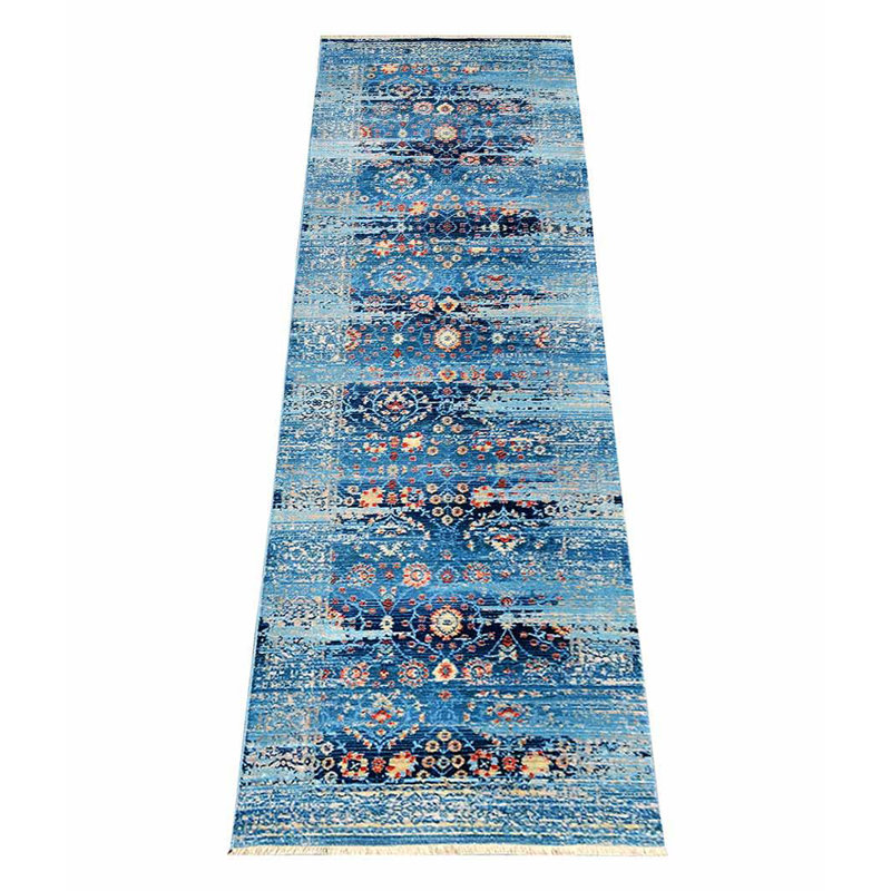 Tapis de couloir en polyester fabriqués à la machine Crayton, Tapis de couloir 2 pi 6 po x 9 pi 10 po