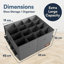 16 Pair Shoe Storage Box