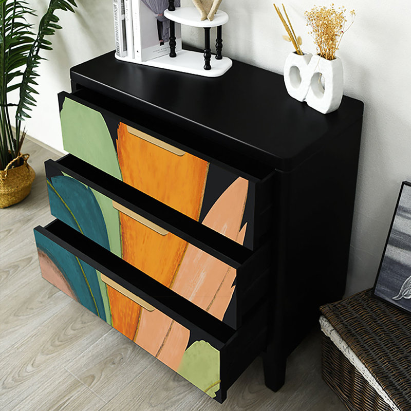 Simple Painted Decorative Cabinet