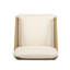 Ensemble de conversation pour patio 4 pièces Royal Acacia