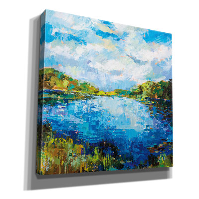 «Lakeside» par Jeanette Vertentes, art mural sur toile