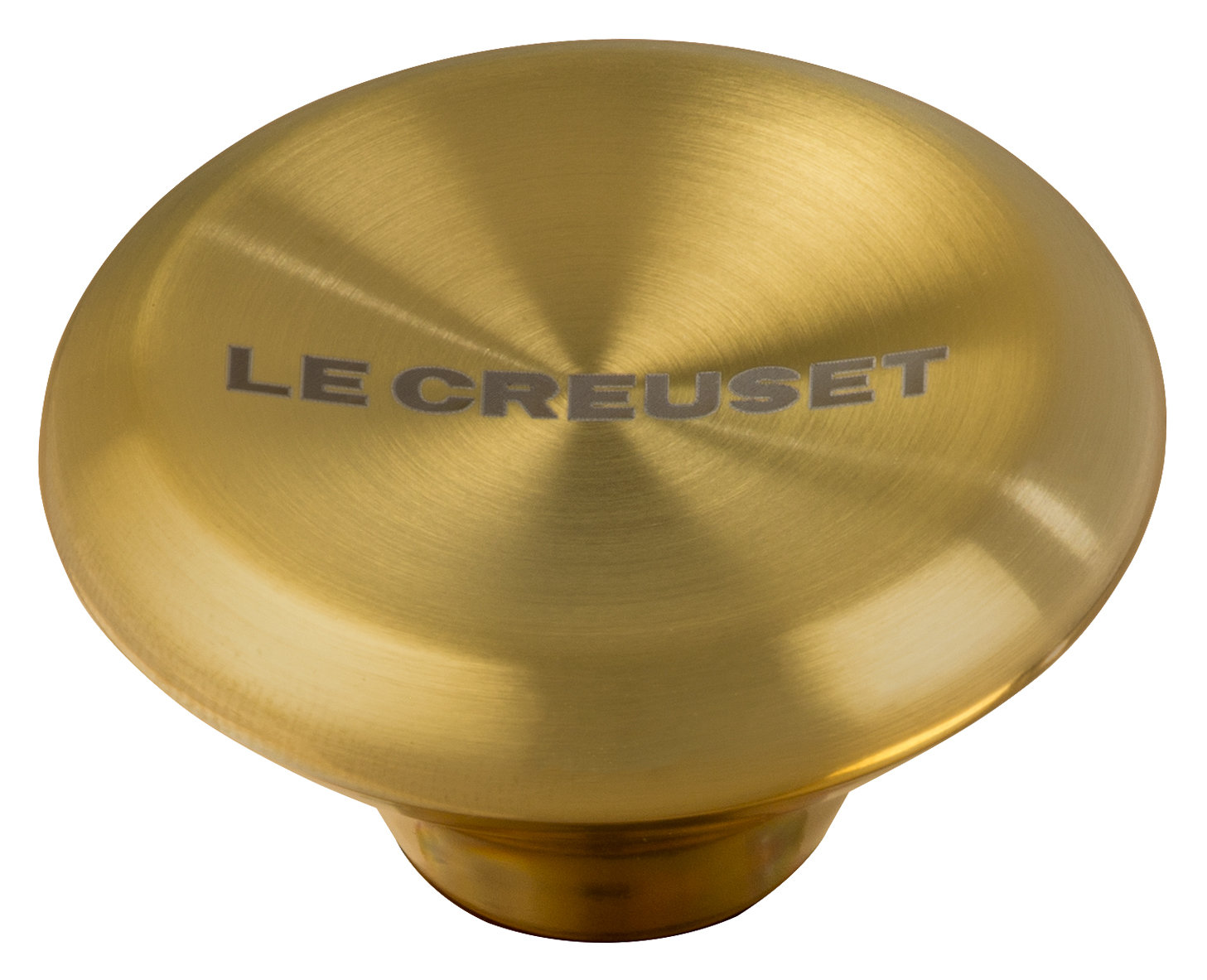 Signature Stainless Steel Knob, Gold, 1.8" W