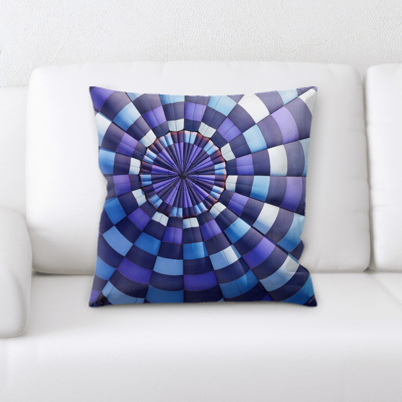 Microsuede Reversible Throw Pillow