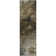 Premium Machine Washable Cerrito AMF590 Chocolate Round Rug