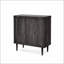 Le tiroir à 3 tiroirs NORDIC de style Mid-Century moderne en faux bois est fini avec deux petits boutons-1899781370