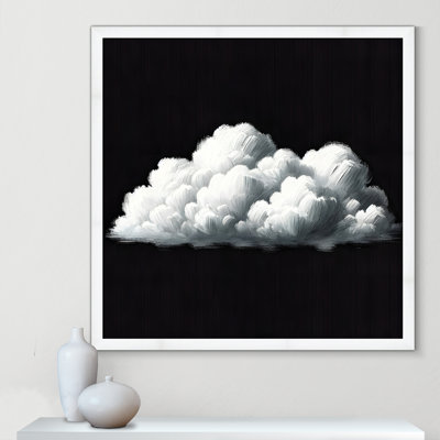 White Clouds Print by Casa Fine Arts