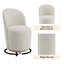 Ensemble de 2 chaises d'appoint rembourrées Hollis