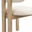 48cm H Boucle Upholstered Wing Back Side Chair in Beige-32855409