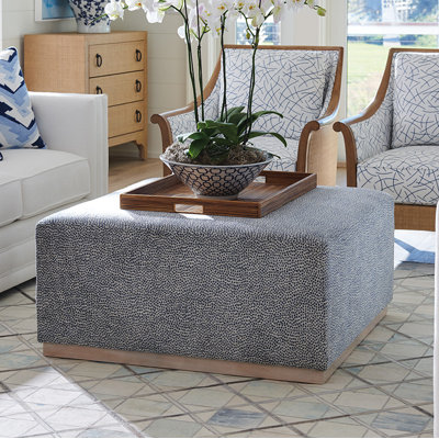 Clayton Cocktail Ottoman by Barclay Butera
