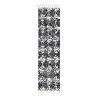 Serenity Shag Geometric Indoor Rug