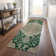 Machine Washable Indoor/Outdoor Cicel ACN1151 Emerald Rug