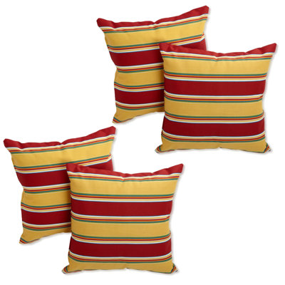 Blazing Needles Indoor/Outdoor Throw Pillow