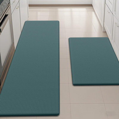 Solid Colour Anti-Fatigue Kitchen Mat