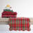 Quilted Cotton Scalloped Plaid Table Runner