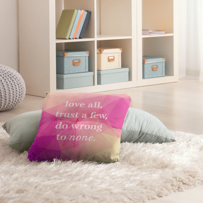 Outdoor Reversible Throw Pillow