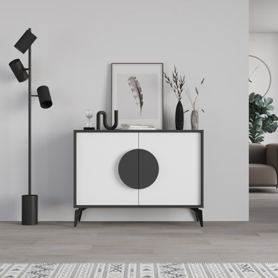 Kaira 2-Door Cabinet Stylish Storage Solution for Modern Living Spaces